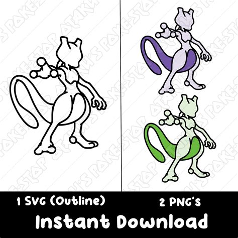 pics of mewtwo|mewtwo outline.